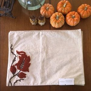 6 fall placemats